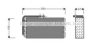 AVA QUALITY COOLING PRV027 Evaporator, air conditioning